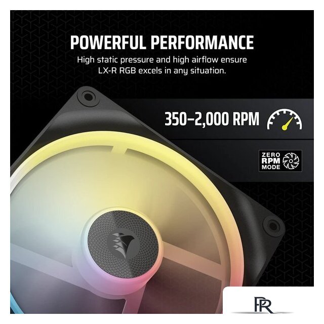 Вентилятор для корпуса Corsair iCUE LINK LX140R RGB Reverse Dual Pack CO-9051052-WW - Изображение №6 — Интернет-магазин ПроЗаказ