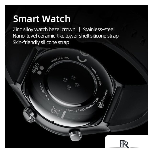 Умные часы QCY Watch Active GT (серебристый) - Изображение №4 — Интернет-магазин ПроЗаказ