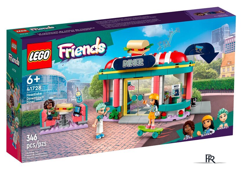 Конструктор LEGO Friends 41728 Закусочная в центре Хартлейк - Изображение №1 — Интернет-магазин ПроЗаказ