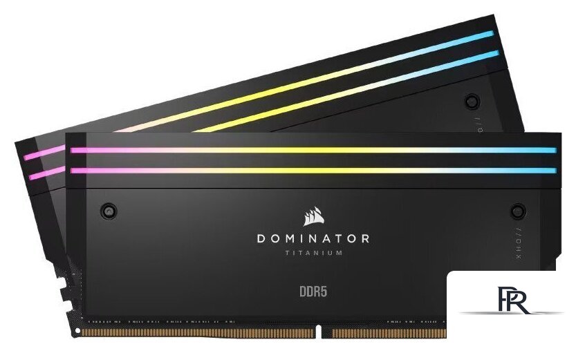 Оперативная память Corsair Dominator Titanium RGB 2x32ГБ DDR5 6400 МГц CMP64GX5M2B6400C32 - Изображение №1 — Интернет-магазин ПроЗаказ