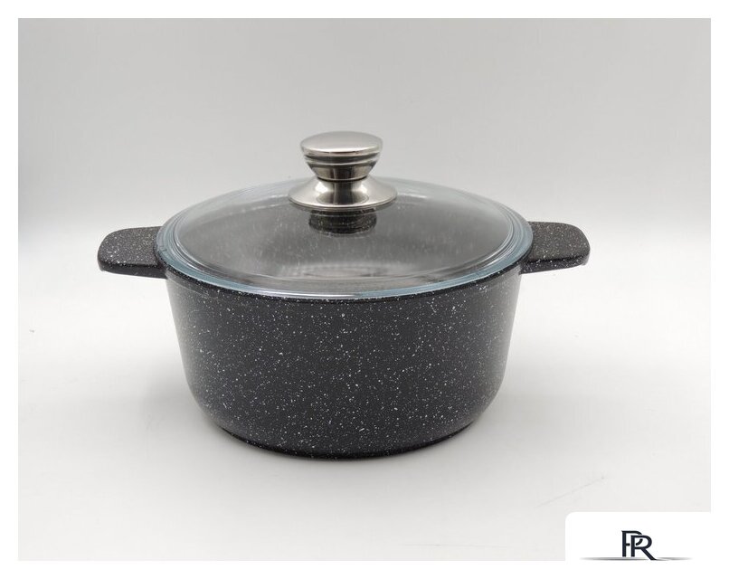 Кастрюля Виктория Гранит АЛА 4.0л (G08 4.0G) - Изображение №4 — Интернет-магазин ПроЗаказ