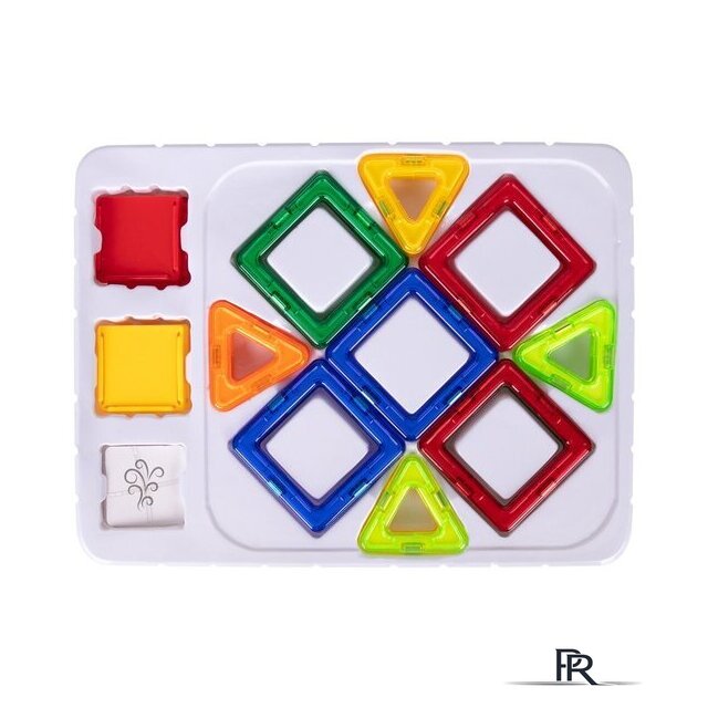 Магнитный конструктор BRAUBERG 663844 Kids Magnetic Blocks-26 - Изображение №6 — Интернет-магазин ПроЗаказ