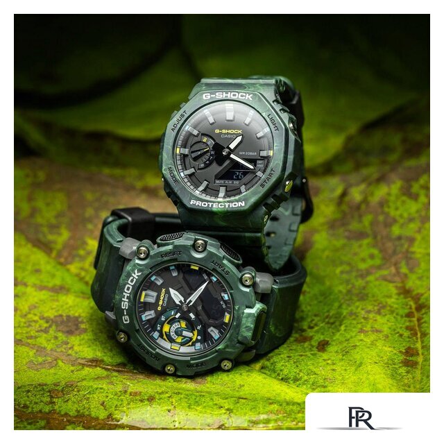 Наручные часы Casio G-Shock GA-2100FR-3A - Изображение №6 — Интернет-магазин ПроЗаказ