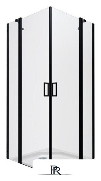 Душевой уголок Triton Тау-Блэк 90x90 (черный, без поддона) - Изображение №1 — Интернет-магазин ПроЗаказ