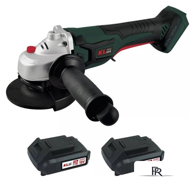 Угловая шлифмашина KLPRO KLAT18B-20 (с 2-мя АКБ, сумка) - Изображение №1 — Интернет-магазин ПроЗаказ