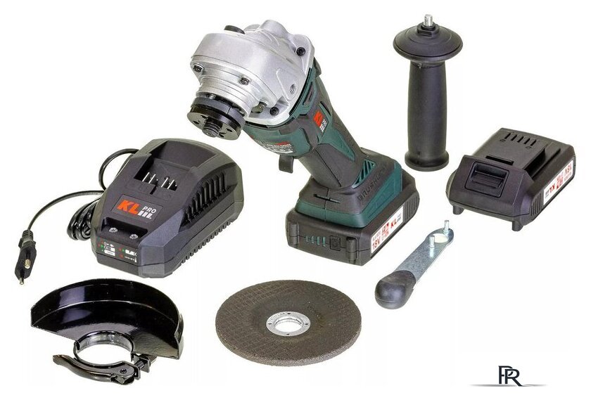Угловая шлифмашина KLPRO KLAT18B-20 (с 2-мя АКБ, сумка) - Изображение №10 — Интернет-магазин ПроЗаказ