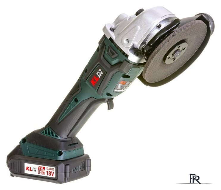 Угловая шлифмашина KLPRO KLAT18B-20 (с 2-мя АКБ, сумка) - Изображение №5 — Интернет-магазин ПроЗаказ