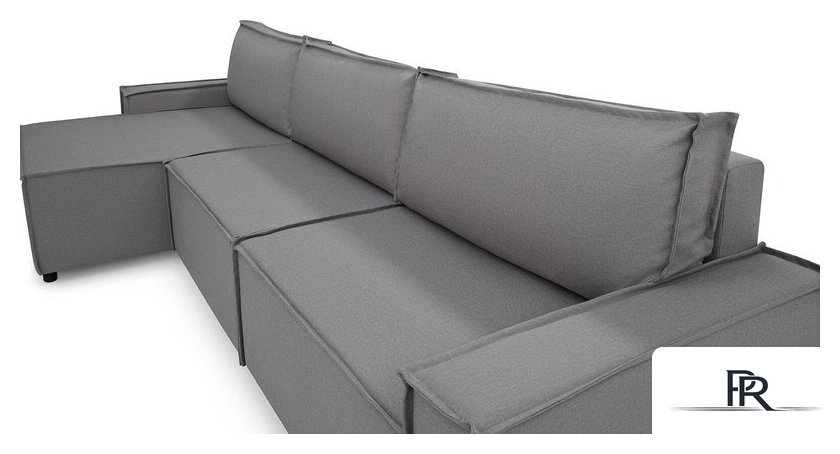 Угловой диван Mio Tesoro Дюссельдорф 293 1.5ек-1.5ек-1.5пф (1174 Savanna Plus Ash) - Изображение №3 — Интернет-магазин ПроЗаказ