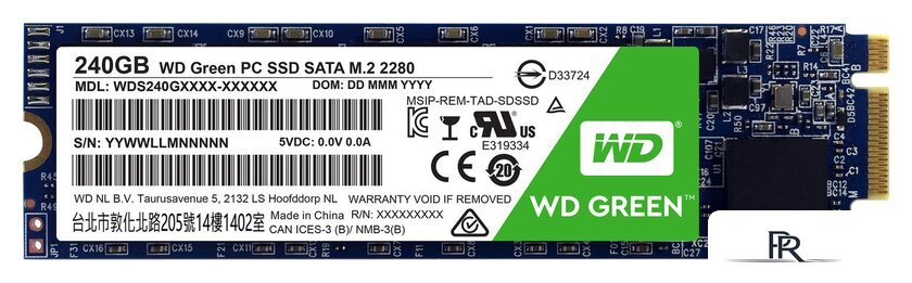 SSD WD Green 240GB WDS240G2G0B - Изображение №1 — Интернет-магазин ПроЗаказ