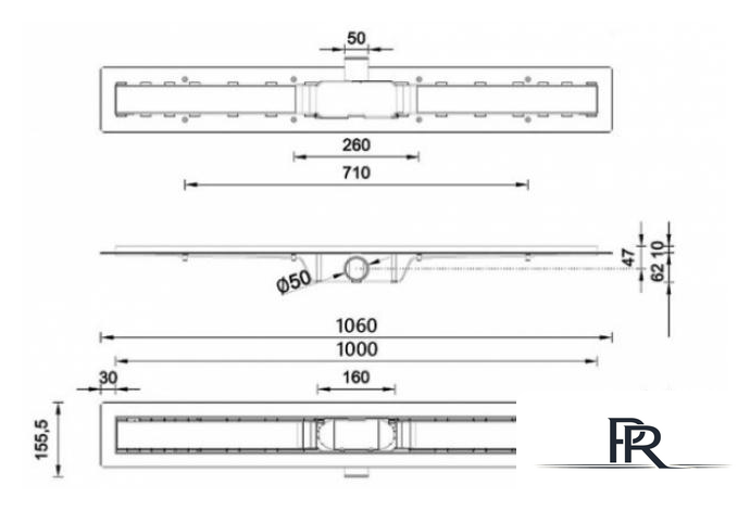 Трап/канал Styron STY-M-100 - Изображение №5 — Интернет-магазин ПроЗаказ