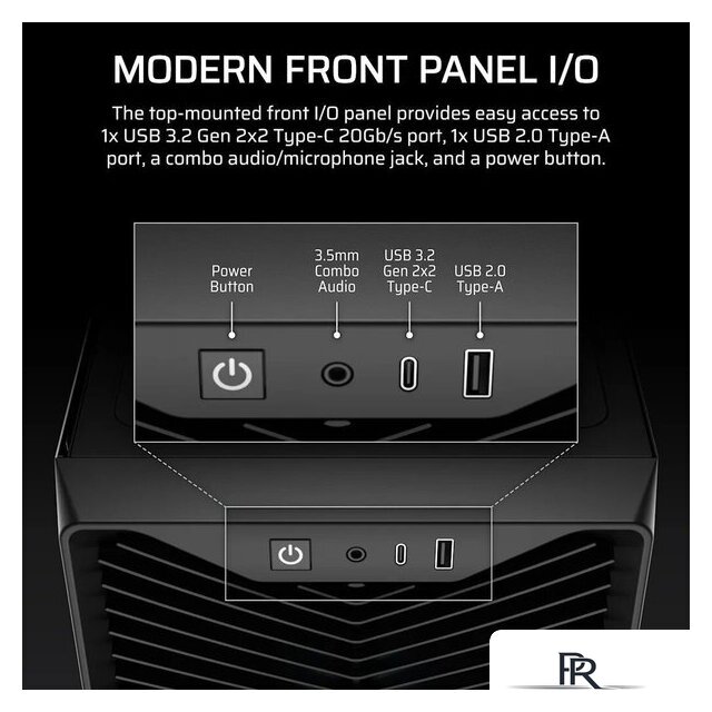 Корпус Corsair 3200D RS ARGB CC-9011344-WW - Изображение №8 — Интернет-магазин ПроЗаказ