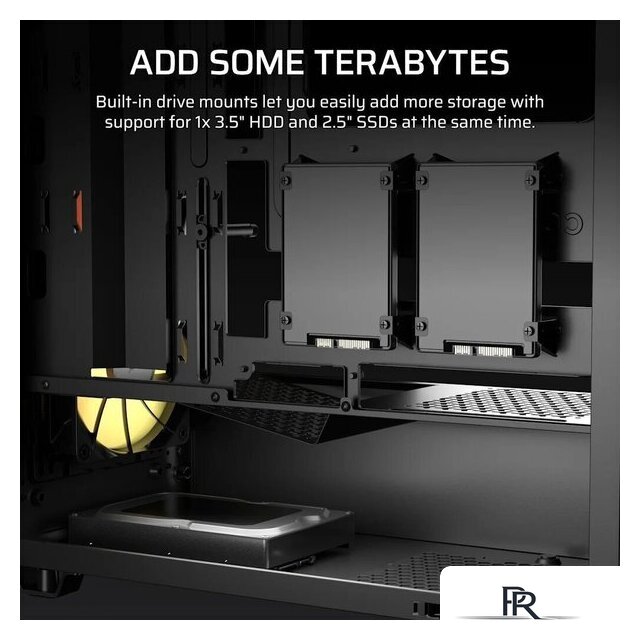 Корпус Corsair 3200D RS ARGB CC-9011344-WW - Изображение №7 — Интернет-магазин ПроЗаказ