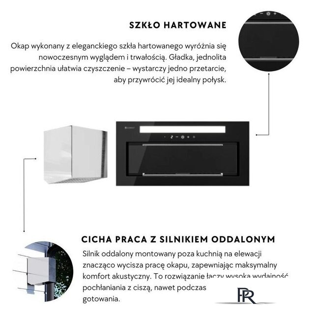 Кухонная вытяжка Globalo Silentio 60.2 Black + Turbina TZ 1.1 - Изображение №3 — Интернет-магазин ПроЗаказ