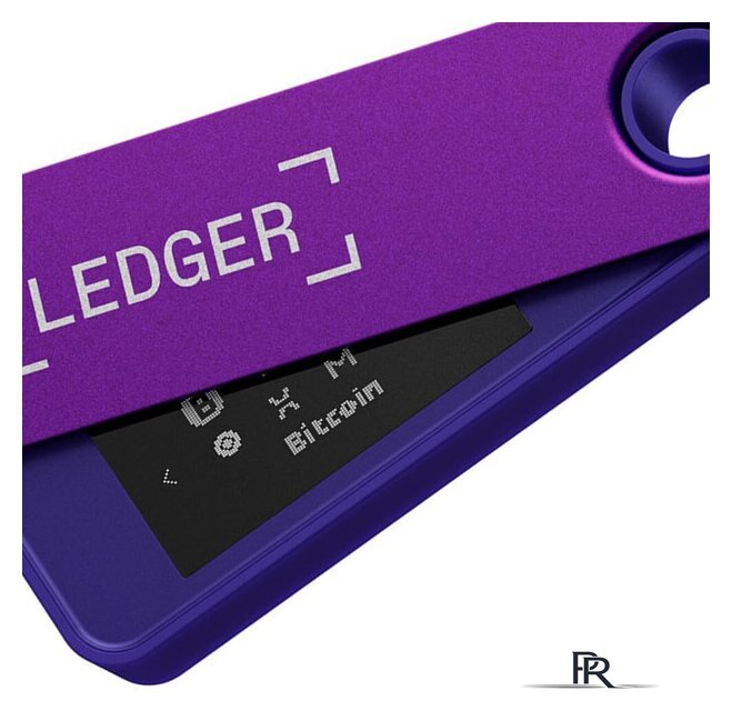 Аппаратный криптокошелек Ledger Nano S Plus (фиолетовый аметист) - Изображение №4 — Интернет-магазин ПроЗаказ