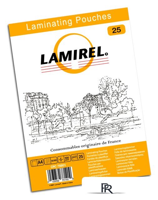 Пленка для ламинирования Lamirel А4 100 мкм 25 шт LA-78801 - Изображение №1 — Интернет-магазин ПроЗаказ