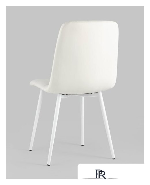 Стул Stool Group Oliver (экокожа белый/белые ножки) - Изображение №5 — Интернет-магазин ПроЗаказ