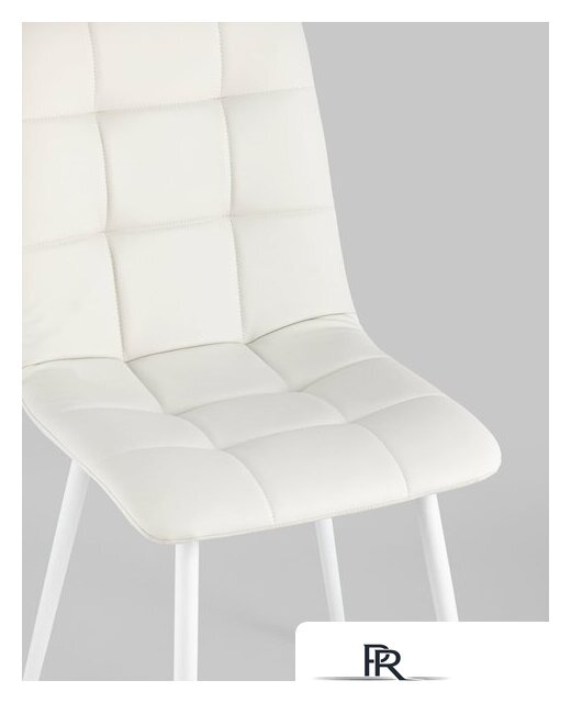 Стул Stool Group Oliver (экокожа белый/белые ножки) - Изображение №7 — Интернет-магазин ПроЗаказ