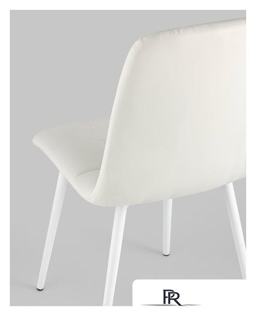 Стул Stool Group Oliver (экокожа белый/белые ножки) - Изображение №6 — Интернет-магазин ПроЗаказ