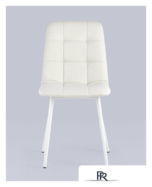 Стул Stool Group Oliver (экокожа белый/белые ножки) - Изображение №2 — Интернет-магазин ПроЗаказ