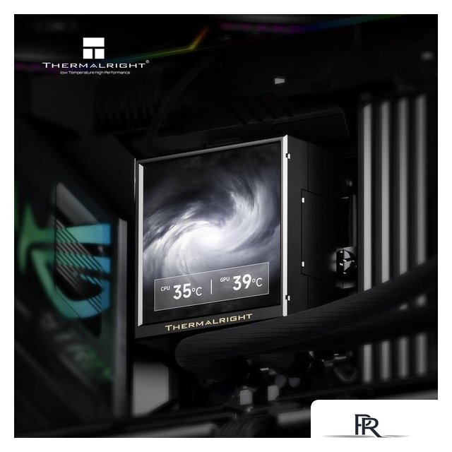 Система жидкостного охлаждения для процессора Thermalright Peerless Vision 240 ARGB (черный) - Изображение №4 — Интернет-магазин ПроЗаказ
