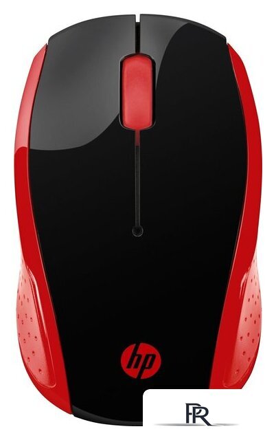 Мышь HP Wireless Mouse 200 (черный/красный) - Изображение №1 — Интернет-магазин ПроЗаказ