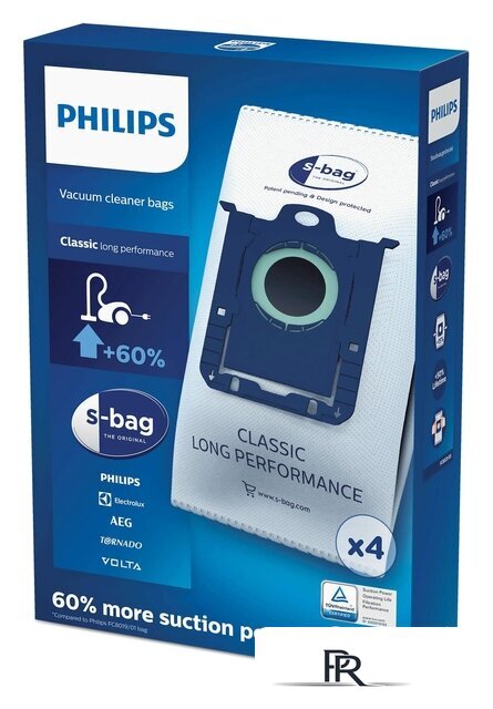 Комплект одноразовых мешков Philips FC8021/03 s-bag - Изображение №1 — Интернет-магазин ПроЗаказ
