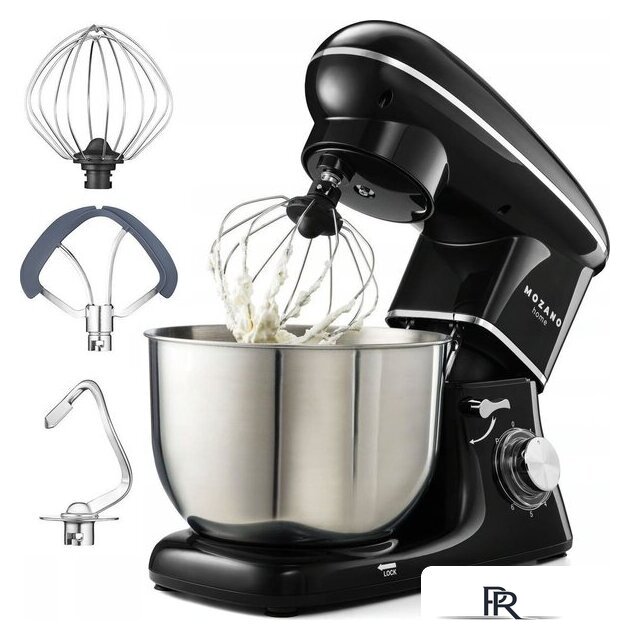 Планетарный миксер Mozano Kitchen Machine ROB-01 (черный) - Изображение №6 — Интернет-магазин ПроЗаказ
