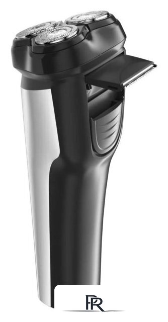 Электробритва Polaris PMR 0613RC wet&dry 4D PRO 5 blades+ (серый металлик) - Изображение №3 — Интернет-магазин ПроЗаказ