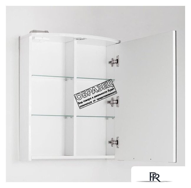  Style Line Шкаф с зеркалом Жасмин-2 70 (с подсветкой) - Изображение №4 — Интернет-магазин ПроЗаказ