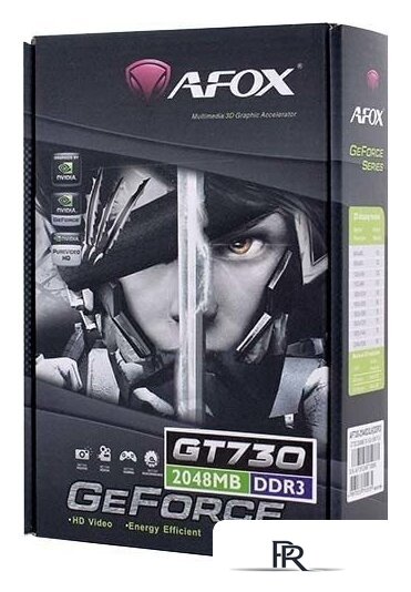 Видеокарта AFOX GeForce GT 730 2GB DDR3 AF730-2048D3L6 - Изображение №4 — Интернет-магазин ПроЗаказ