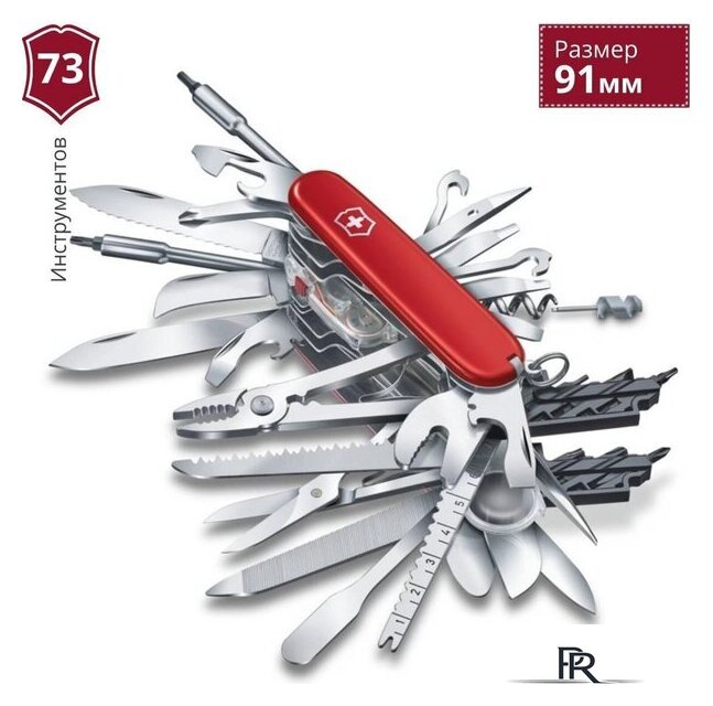 Мультитул Victorinox SwissChamp XXL 1.6795.XXL - Изображение №1 — Интернет-магазин ПроЗаказ