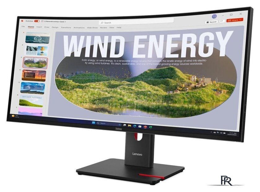 Монитор Lenovo ThinkVision T34WD-40 64AEGAT1UK - Изображение №3 — Интернет-магазин ПроЗаказ