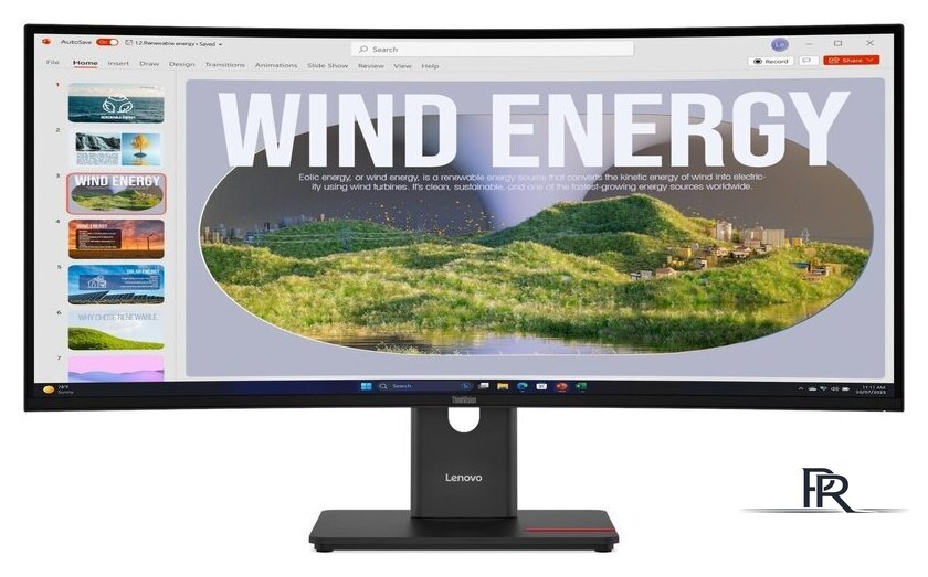 Монитор Lenovo ThinkVision T34WD-40 64AEGAT1UK - Изображение №1 — Интернет-магазин ПроЗаказ