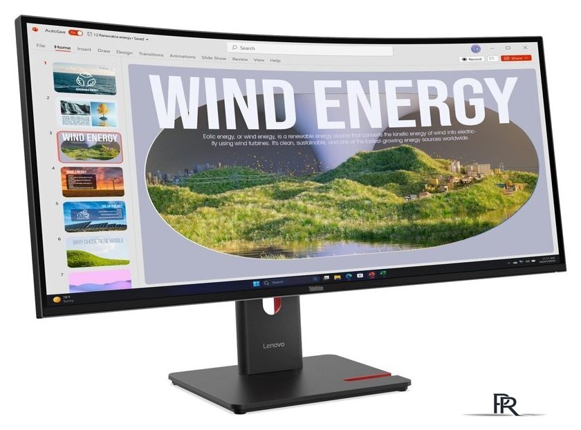 Монитор Lenovo ThinkVision T34WD-40 64AEGAT1UK - Изображение №2 — Интернет-магазин ПроЗаказ