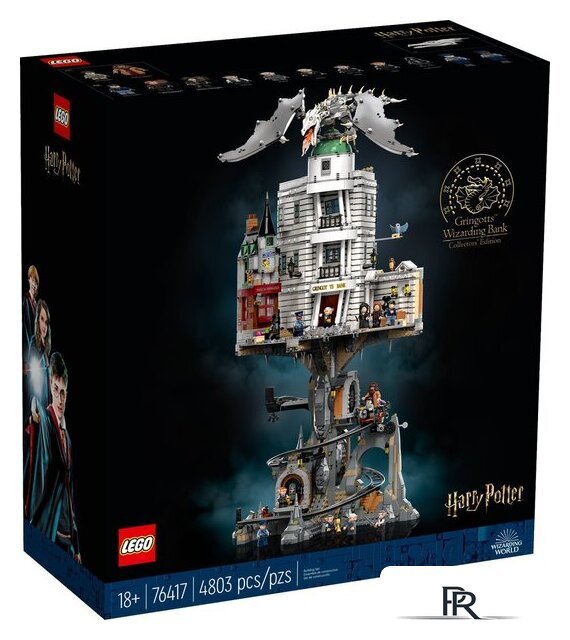 Конструктор LEGO Harry Potter 76417 Волшебный банк Гринготтс: Коллекционное издание - Изображение №1 — Интернет-магазин ПроЗаказ