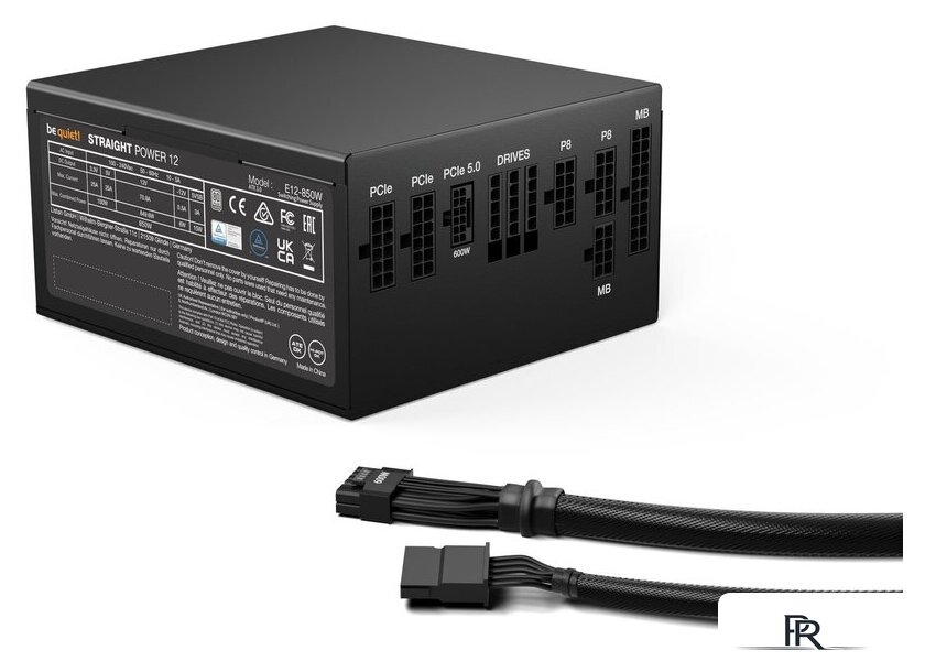 Блок питания be quiet! Straight Power 12 850W BN337 - Изображение №2 — Интернет-магазин ПроЗаказ
