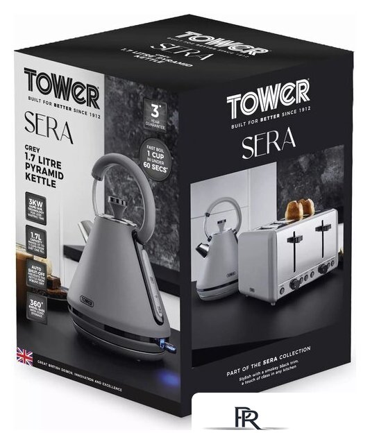 Электрический чайник Tower Sera T10079GRY - Изображение №11 — Интернет-магазин ПроЗаказ