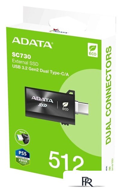 Внешний накопитель ADATA SC730 512GB SC730-512G-CACTI - Изображение №10 — Интернет-магазин ПроЗаказ