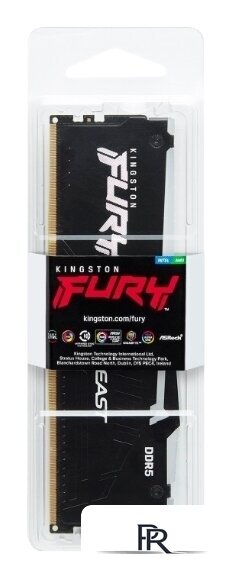 Оперативная память Kingston FURY Beast RGB 8ГБ DDR5 5200 МГц KF552C40BBA-8 - Изображение №3 — Интернет-магазин ПроЗаказ
