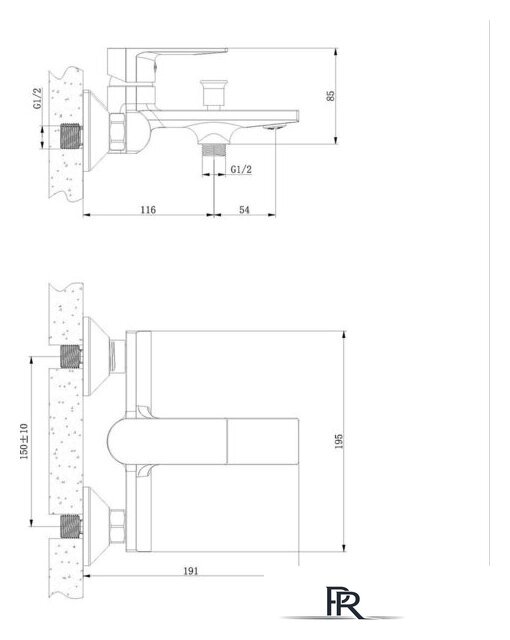 Смеситель Lauter Reef 21CK6678C - Изображение №2 — Интернет-магазин ПроЗаказ
