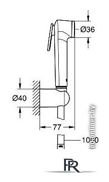 Гигиенический душ Grohe Tempesta-F Trigger Spray 30 26352000 - Изображение №2 — Интернет-магазин ПроЗаказ