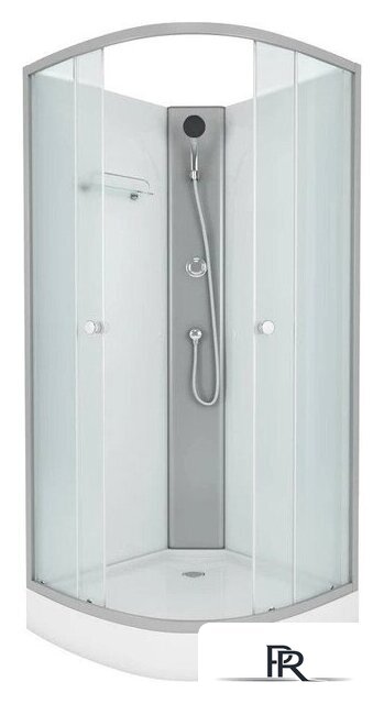 Душевая кабина Niagara Eco E90/13/MT/BK 90x90x200 - Изображение №1 — Интернет-магазин ПроЗаказ