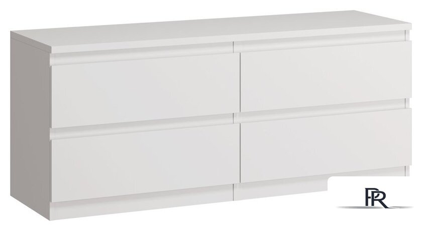 Тумба Mio Tesoro Кастор 4 ящика 2.03.03.100.1 (белый) - Изображение №1 — Интернет-магазин ПроЗаказ