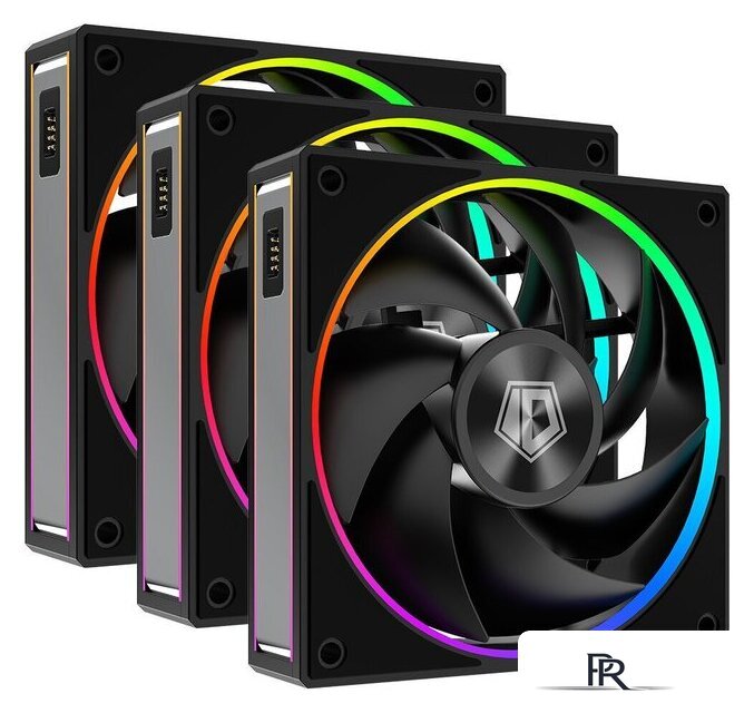 Комплект вентиляторов для корпуса ID-Cooling MF-1230-ARGB-K TRIO - Изображение №1 — Интернет-магазин ПроЗаказ