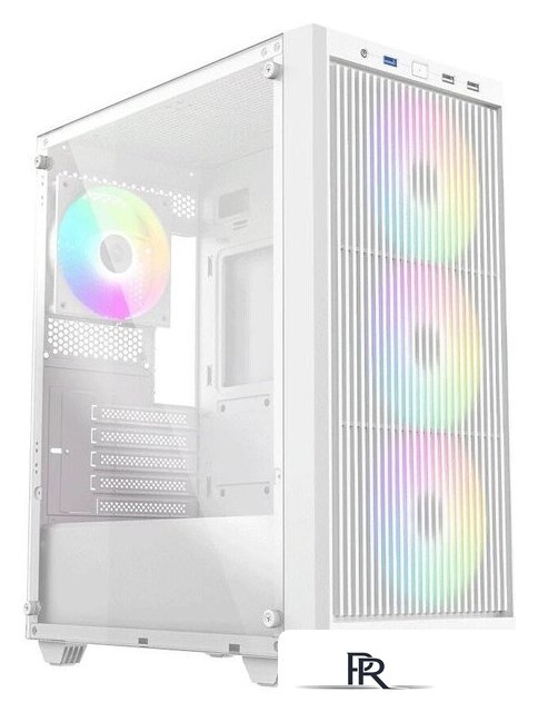 Корпус ID-Cooling Ware 300 ARGB (белый) - Изображение №1 — Интернет-магазин ПроЗаказ