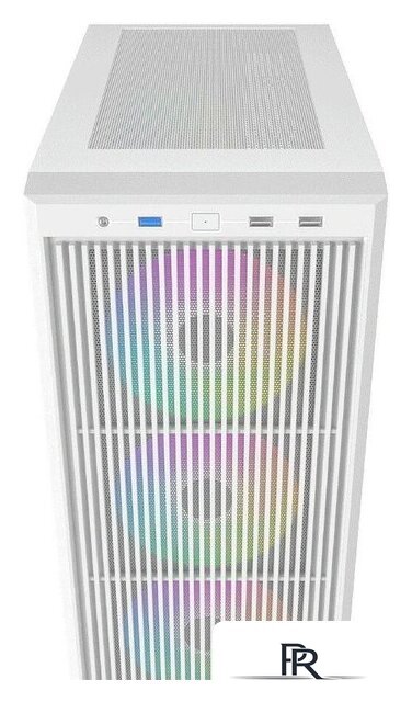 Корпус ID-Cooling Ware 300 ARGB (белый) - Изображение №6 — Интернет-магазин ПроЗаказ
