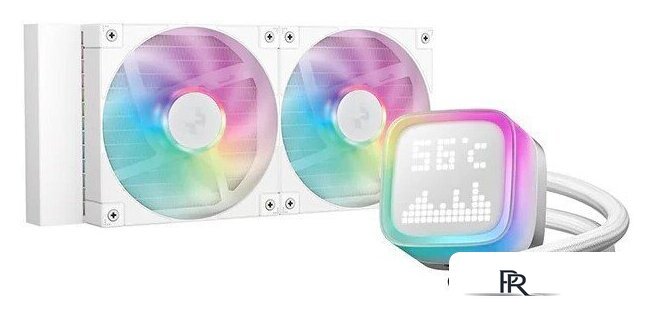 Система жидкостного охлаждения для процессора DeepCool LP240 WH R-LP240-WHMSMC-G-1 - Изображение №1 — Интернет-магазин ПроЗаказ