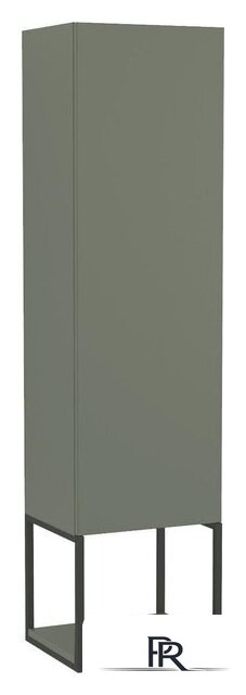  Lauter Шкаф-полупенал Навесной Lea (серо-зеленый п/мат) - Изображение №4 — Интернет-магазин ПроЗаказ