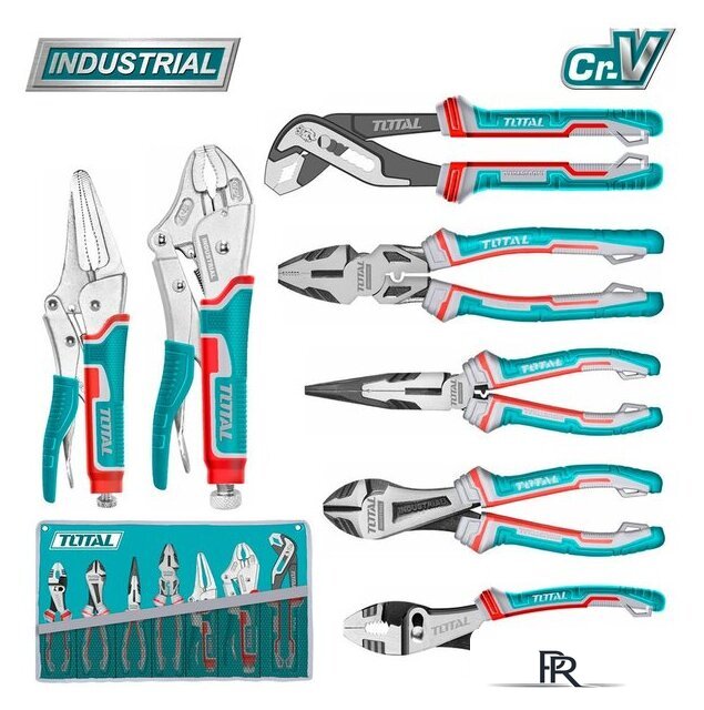 Набор пассатижей Total TOS23055 (7 предметов) - Изображение №1 — Интернет-магазин ПроЗаказ