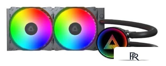 Система жидкостного охлаждения для процессора Montech LightFlow ARGB 240 (черный) - Изображение №1 — Интернет-магазин ПроЗаказ